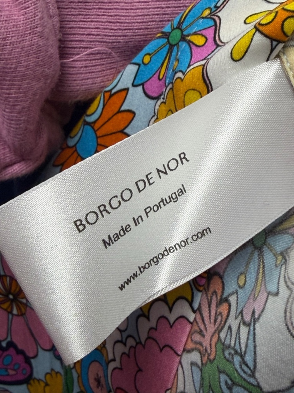 B-11 Borgo de Nor Lou Lou Good Vibes Pale Blue Floral Midi Dress - Picture 8 of 12